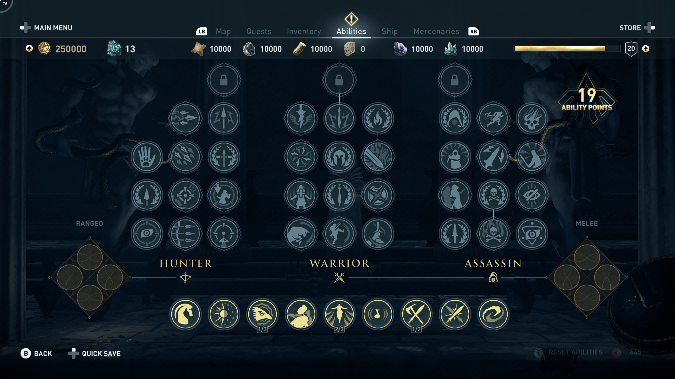 PC Assassin's Creed Odyssey SaveGame 20lvl Save File Download