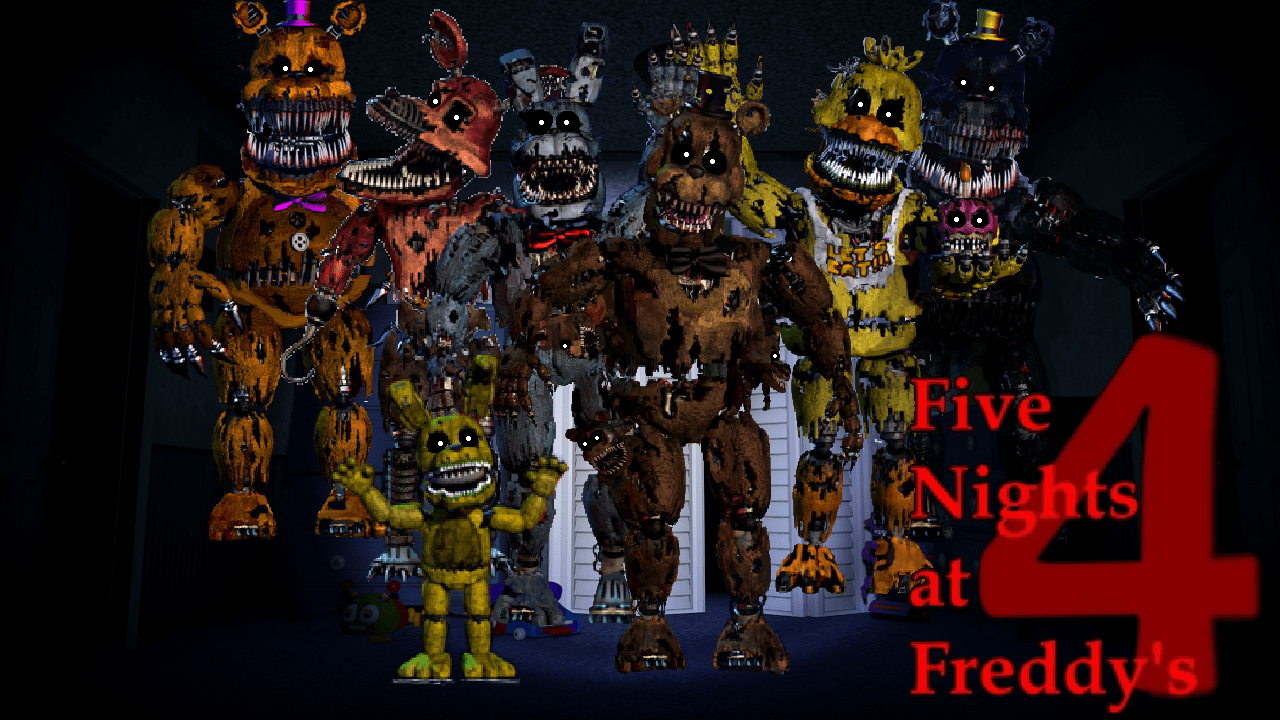 Five Nights At Freddy's 4 Pc